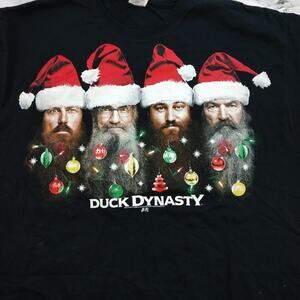 Duck Dynasty Christmas Holiday T-shirt size XL